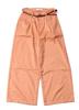 Something Casual Belted Tuck Wide Made In Soft Size M Pants, Pants, Cotton-Linen Twill, Cool, Japan, SN765S, Women's, Orange,