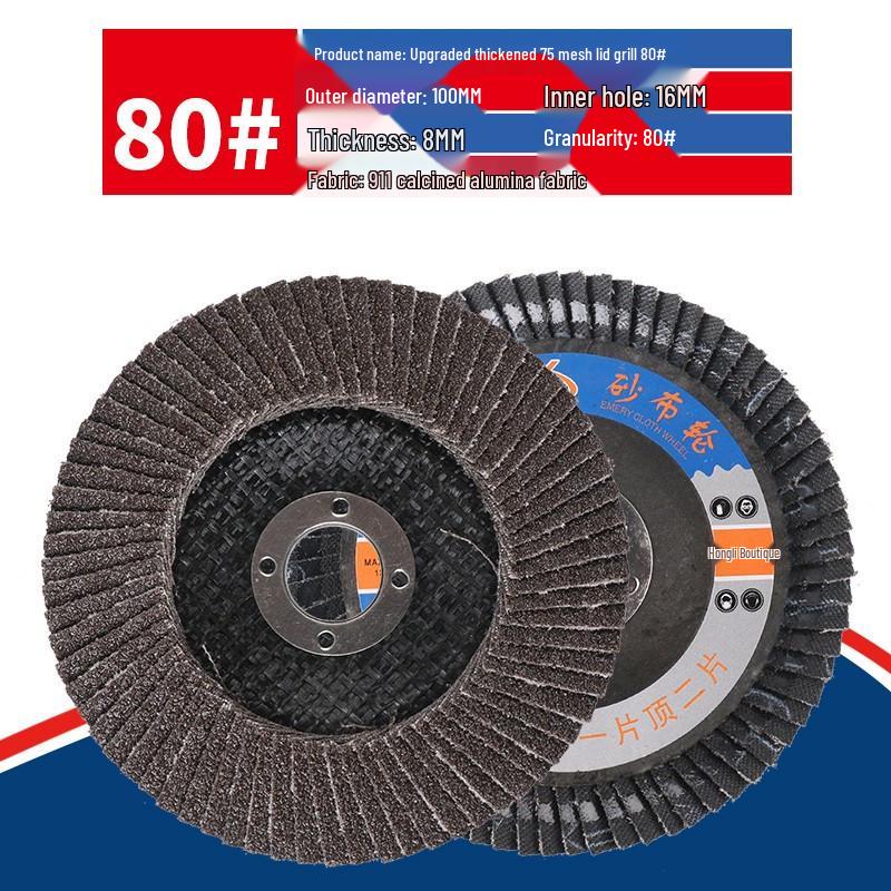 Louvered Flap Disc 100 – Grinding & Polishing Wheel for Angle Grinders