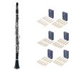 10 Pezzi Ance per Clarinetto Forza 1.0/1.5/2.0/2.5/3.0/3.5 Ance Tradizionali per Clarinetto Principiante e Musicista
