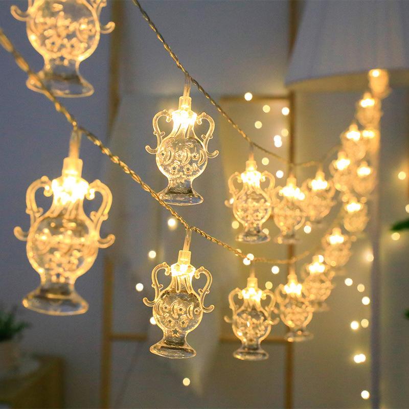 LED String Lights Castle & Palace Decorative String Lights Arabic Decorative Lights USB Plug-in Style 1.5m/3m/6m/10m