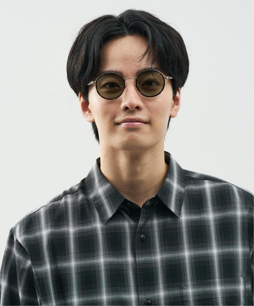 Zoff JOURNAL STANDARD Relume Round Sunglasses Journal Standard Relume Plastic and Metal Colored Lenses Stylish UV Protection Unisex for Men and Women