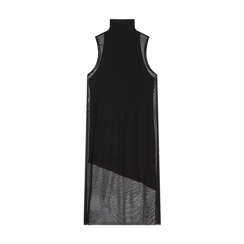 Europe, America, autumn and winter new women's clothing, temperament waist foreign style fashion double-layer dress women