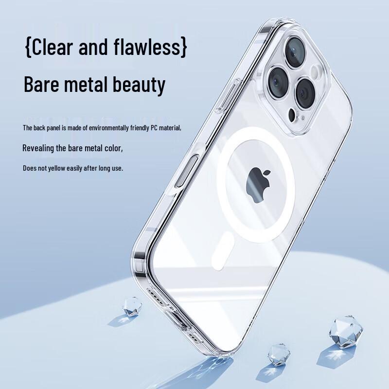 Pisen Magsafe Clear Drop-Proof Case for iPhone 16 Plus