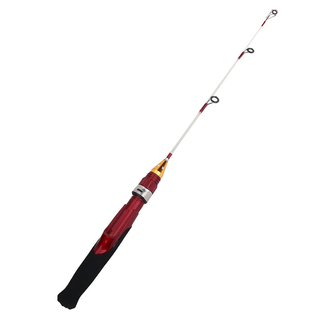 50cm Lightweight Mini 2 Sections Winter Ice Solid Fishing Shrimp Rod Pole