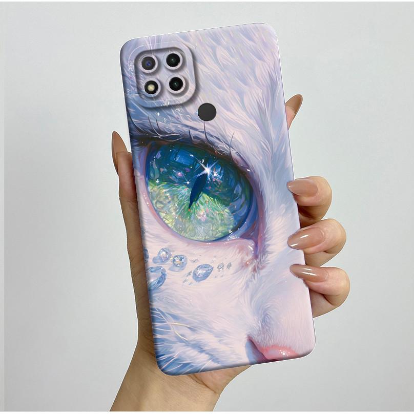 Phone Cases For Xiaomi Redmi 9C NFC 10A Fashion Butterfly Flowers Soft Silicone Back Cover For Redmi 9C Shockproof Coques Fundas