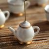 WTEMPO Creative Teapot/Teacup Shaped Design Card Holders Office Business Note Holders Home Message Holders DIY Photo Holders Seat Number Holders