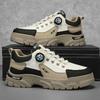 Men's shoes autumn new outdoor breathable low-top wear-resistant rotary buckle tooling shoes casual sports trendy shoes