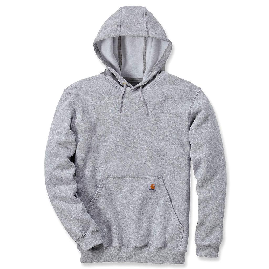 Carhartt Midweight Hooded Size S Sweatshirt, K121, Gray, [Used]