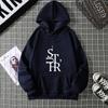 Women Hoodie Pattern Print Letter Trend Autumn and Winter Clothing Package Loose Style High Weight Hoodie