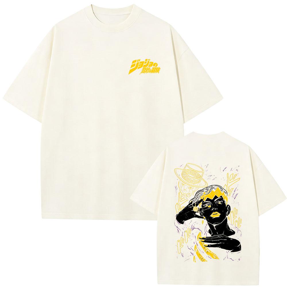 Anime Jojos Bizarre Adventure Rohan Kishibe Graphic T Shirt Unisex Women Unisexga Fashion Trend Short Sleeve Tshirts Y2k Streetwear
