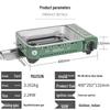 Maixian MS-88 Portable Gas BBQ Grill & Hot Pot