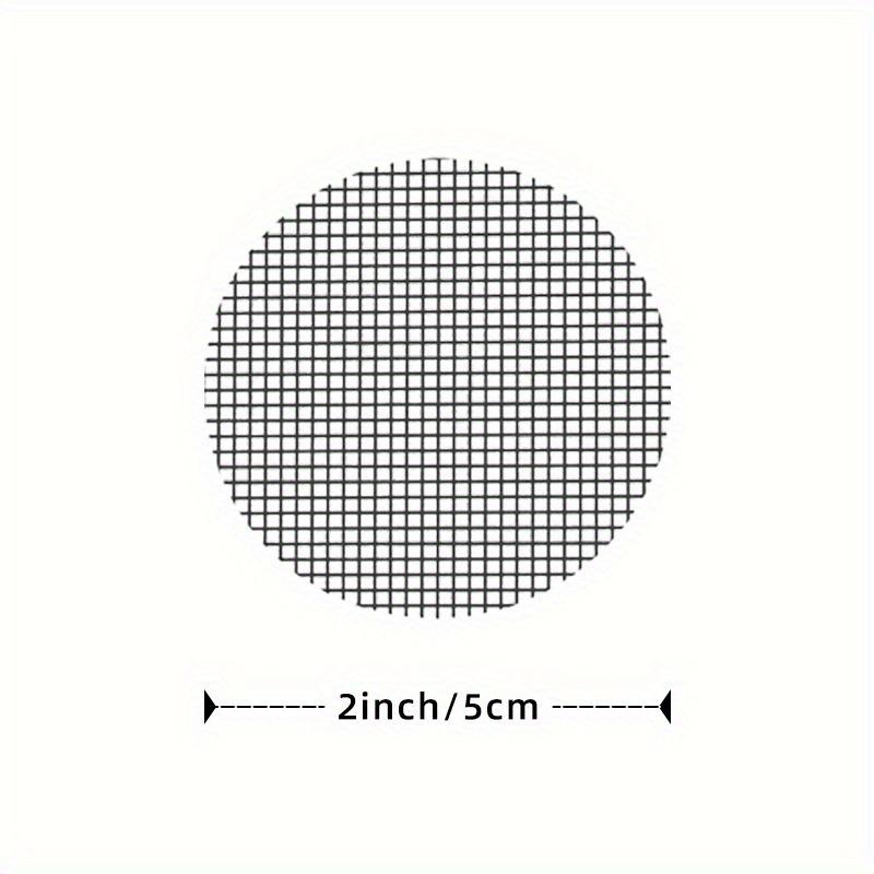Flower pot hole mesh mat, circular drainage hole mesh to prevent soil erosion, bonsai pot bottom mesh mat, gardening supplies