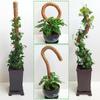 Bendable Moss Pole for Climbing Plants–Natural Fiber and Aluminum Stakes,Suitable for Indoor Potted Plants,Dracaena,and Outdoor