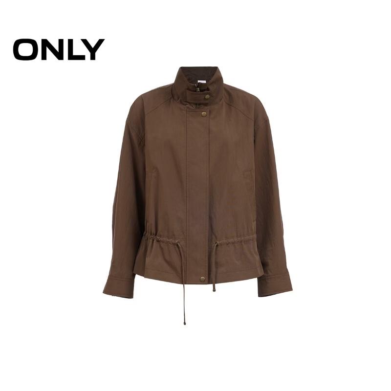 ONLY 2026 Autumn Stand-Up Collar Cropped Jacket
