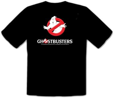 Ghostbusters Schwarz 100% Baumwolle T-Shirt Herren T-Shirts Top -472-