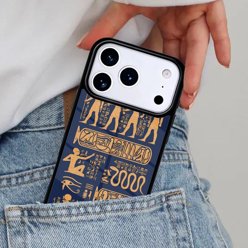

Египет Нефертити Анубис Анх Чехол для телефона для iPhone 16e 15 14 13 12 17 Pro Max Plus Air 17pro Чехол Coque iPhone 13 Pro