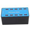 WLXA5B 10 Ports USB Charger Station 100W Multiport Smart USB Fast Charging Hub