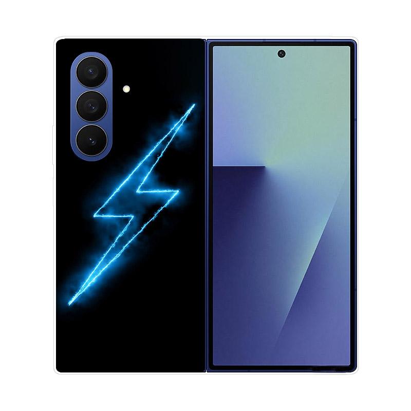 For Samsung Z Fold7 Case Clear Hard PC Folding Cover For Samsung Galaxy Z Fold 7 6 5 4 3 Fold6 Shockproof Transparent Back Funda