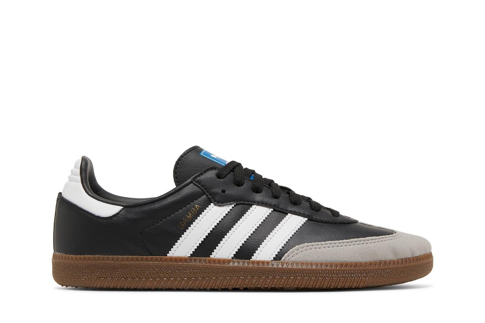 adidas Samba Vegan  Black Gum  H01878 EU 39 чёрный/белый