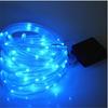 Outdoor Rainproof Solar LED String Lights - Colorful PVC Tube for Courtyard Decoration