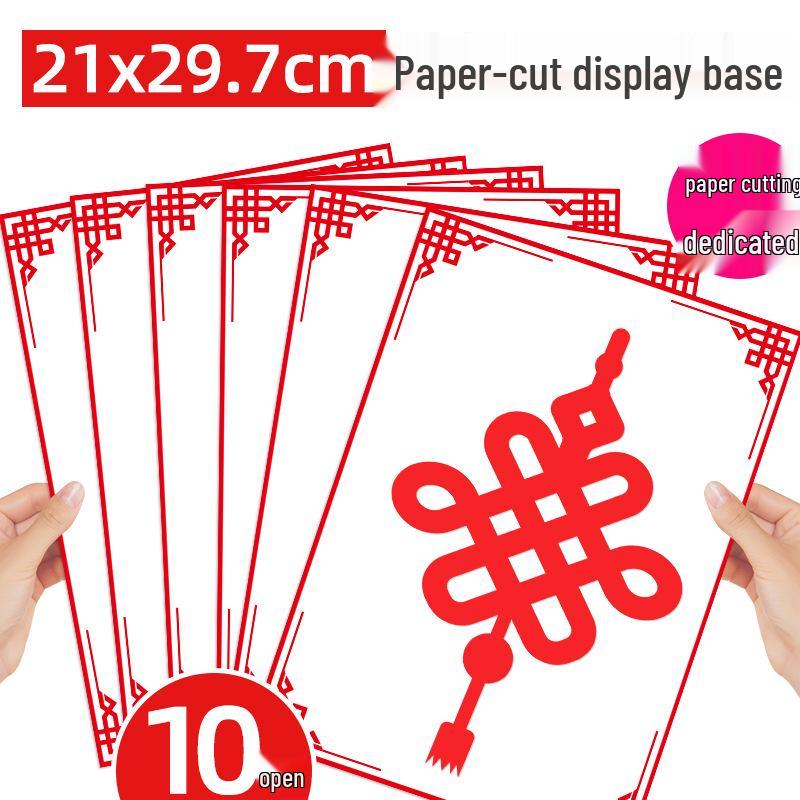 2025 New Year Kids' Window Papercraft Kit: Traditional Intangible Cultural Heritage Design