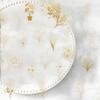 50ks Zlaté Květinové Samolepky Elegantní Botanický Design Pro Deník Pouzdro na Telefon Notebooky Dekorace na Kytaru Potřeby pro DIY Scrapbooking
