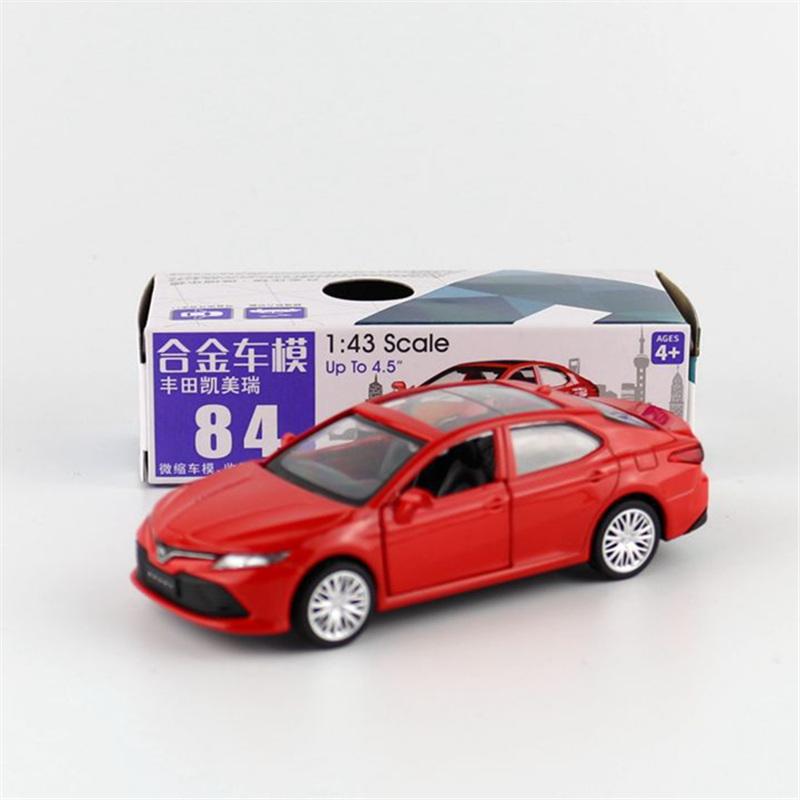 1/43 TOYOTA Camry Alloy Car Model Diecast Metal Vehicles Car Model Miniature Scale High Simulation Collection Childrens Toy Gift