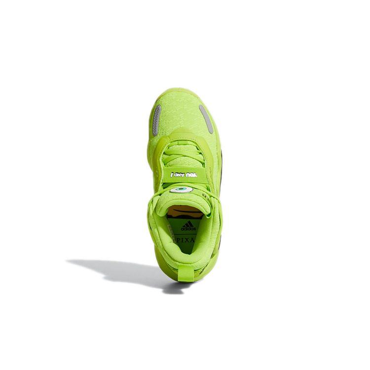 Monsters Inc. X Adidas D.O.N. Issue #3 Big Kid Mike Wazowski Kids Sneakers Green Semi-Solar-Slime Core-Black H67418