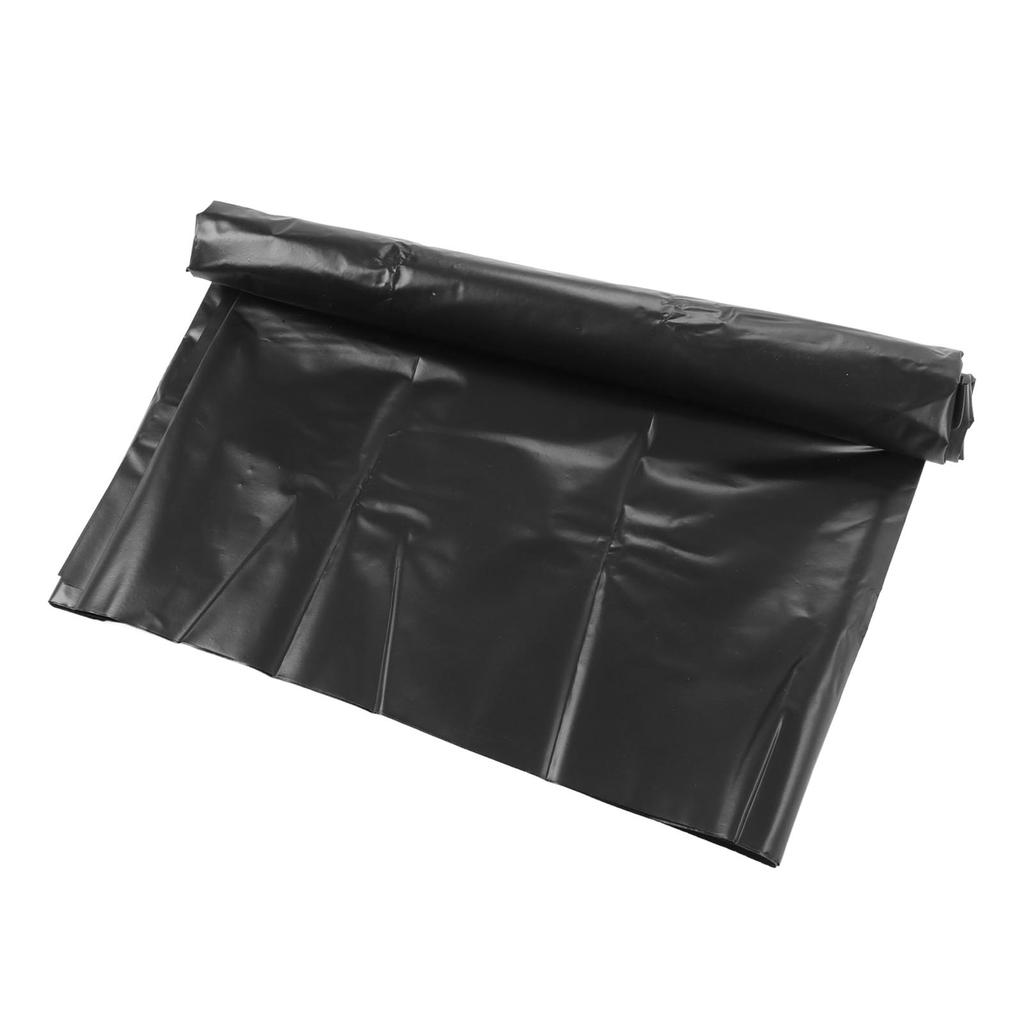 Black Pond Liner PE Durable Pond Liner for Waterfall Fish Ponds Garden Fountain