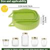 Seedling Germination Cover With Support Stand For Mason Jar Fast Sprouting Lightweight For Indoor Hydroponic Gardening