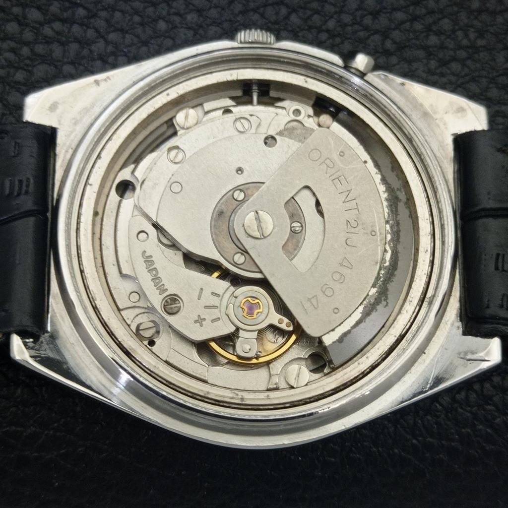 Orient CRYSTAL AUTOMATIC VINTAGE JAPONIA 46941 CEAS MENS CADRAN ORIGINAL a703384-1 R213b-a703384