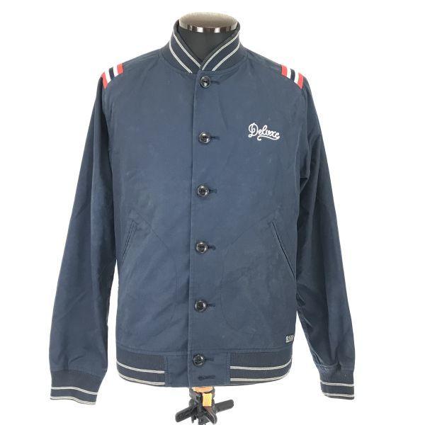 Made in Japan Deluxe Clothing Jacket Blouson Outerwear M Navy Stadium Jumper