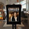 1 Stück Edward Cullen Druck Flanelldecke, Hohe Qualität für alle Jahreszeiten, Heimdekoration, Wärme und Komfort, Perfekt für Weihnachtsgeschenke