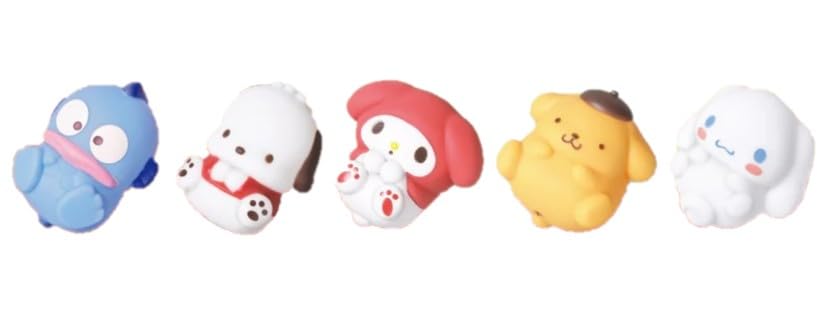 

Yawamochi Characters 2 Set of Gacha SanRio [Complete 5]