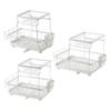 2 Layer Dish Drying Rack with Cup Holder for Kitchen Use