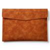 Business Folder Water Resistant Leather Document Organiser Carrying Case Magnetic Button Closure 330x240cm for Office