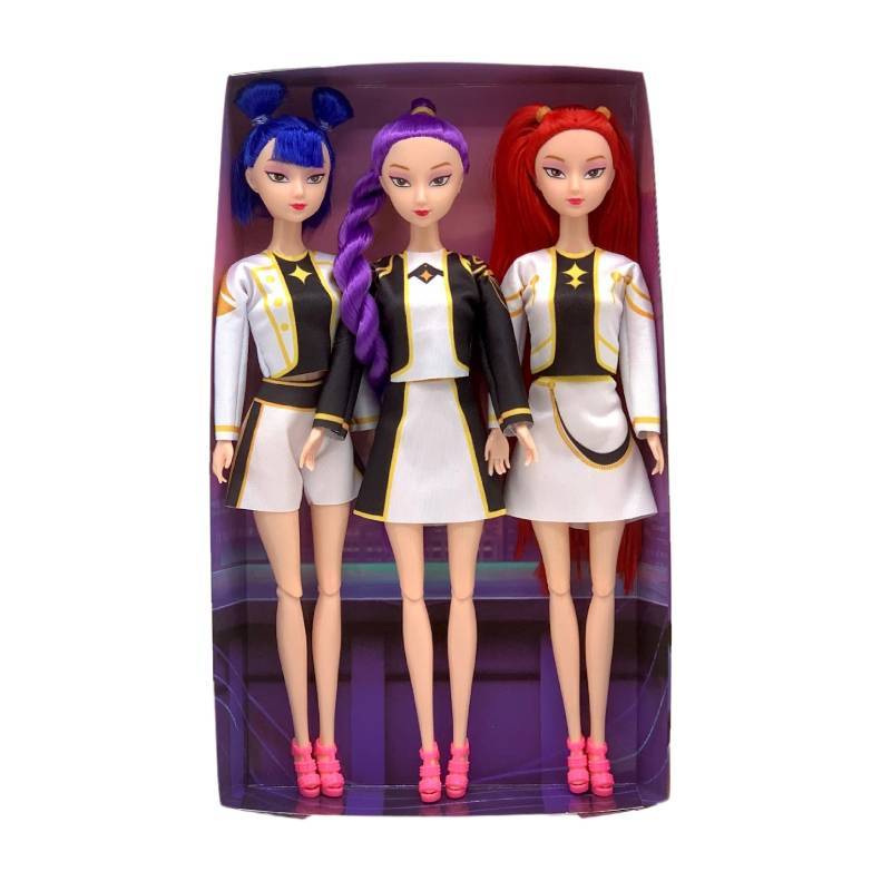 Kpop Demon Hunters Pvc Baby Doll Toy For Trendy Collectors Decoration