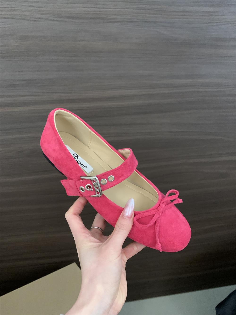 

Мода Bailamos 2025 Весна Женские Балетки Лоферы Обувь Лето Роскошные Сандалии Дамы Круглый Носок Пряжка Вечерняя Обувь 39