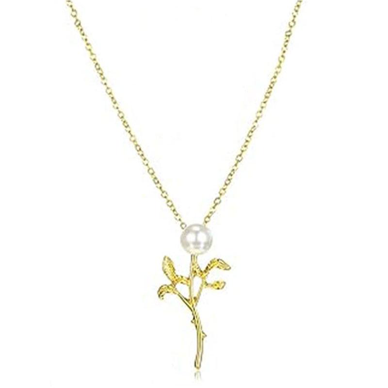 European and American Bride Leaf Headband & Gold Leaf Arm Ring Pearl Earrings Set