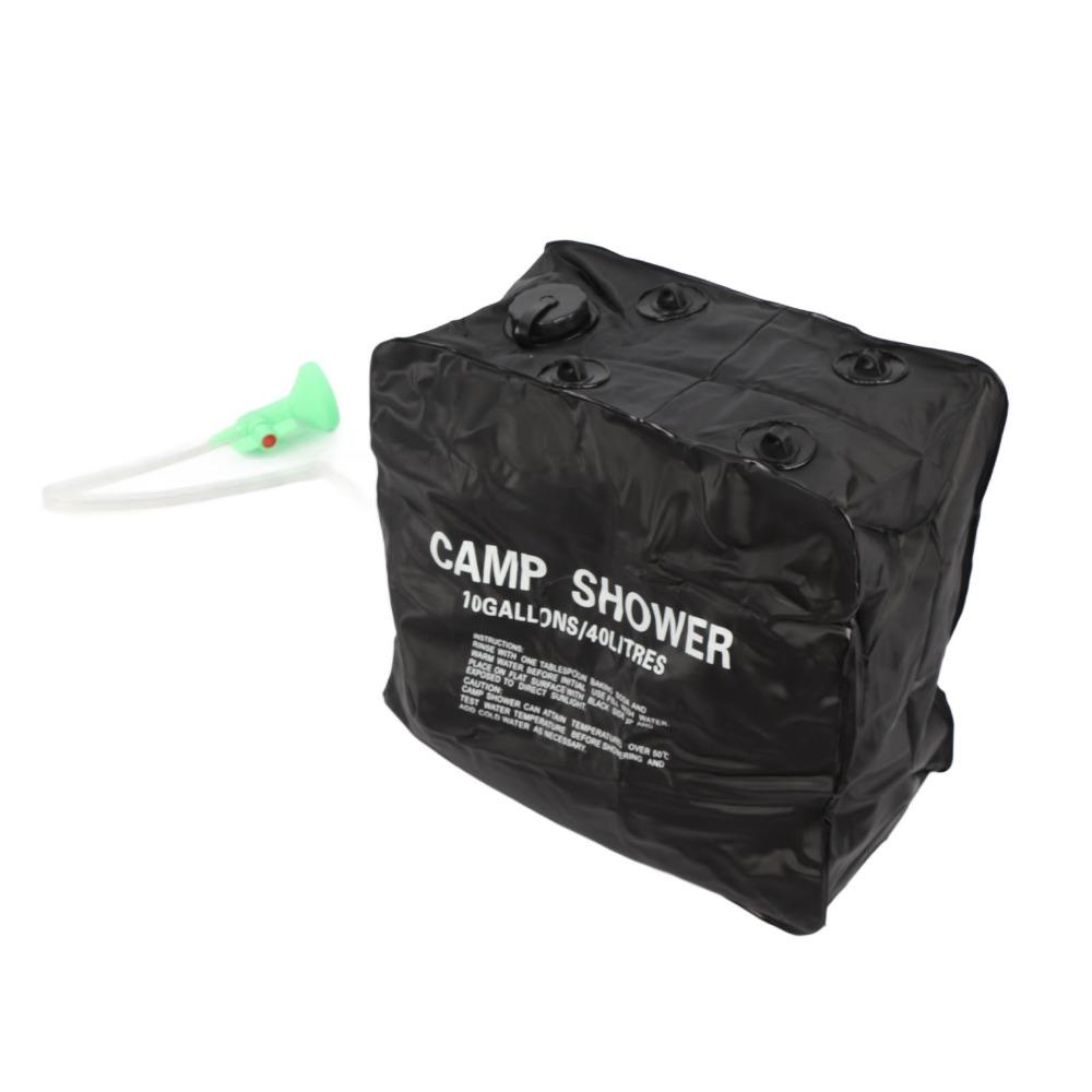 PVC Shower Bag 40L/10 Gallons Portable Camping Shower Bag Solar Camping Shower Bag  Outdoor Camping