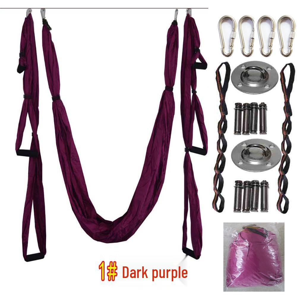 Sada hamaky pro aerial jógu: 6-úchytkový neelastický nylon pro inverzi a fitness