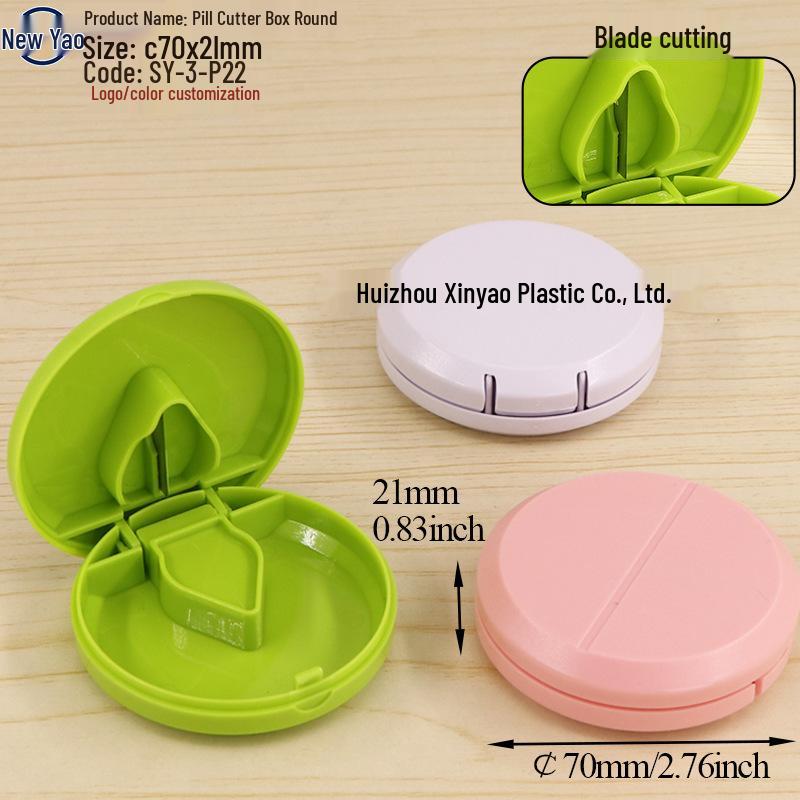 Seven-Day Pill Organizer: Morning, Noon, Night Portable Capsule Case with Large Capacity