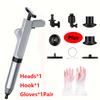 Toilet Plunger Drain Clog Remover High Pressure Air Drain Blaster Gun Drain Clog Remover Tool for Bathroom Sink Kitchen Clogged