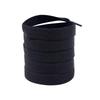 Kurojin 1.5cm Wide Flat Polyester Shoelace for Lanvin Board Shoes
