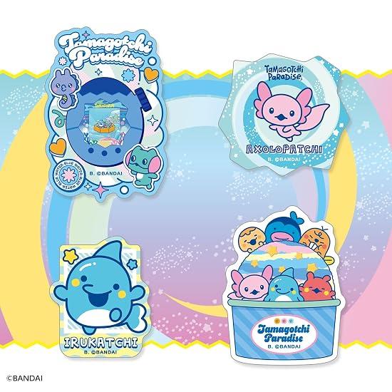 Bandai Tamagotchi Die-cut Sticker Set 4 (Pack) (1 BOX of 20 Pieces)
