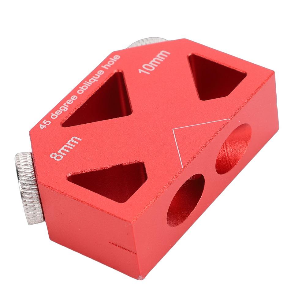 9.5mm Drill Bits Drill Guide Positioner Aluminum Alloy Screw Jig Guide Woodworking