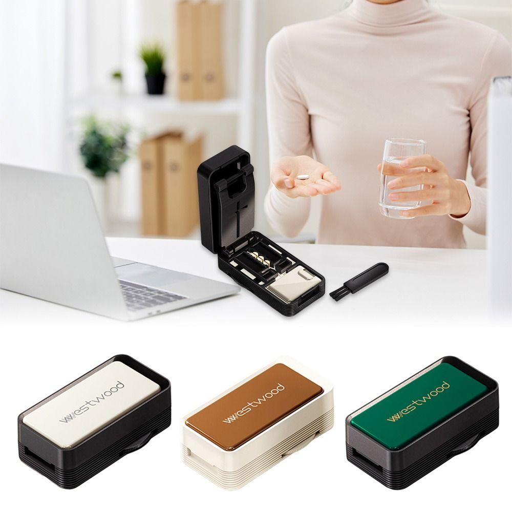 

Dustproof Quartering Pill Cutter Medicine Cutting Pill Crusher for Home&Travel