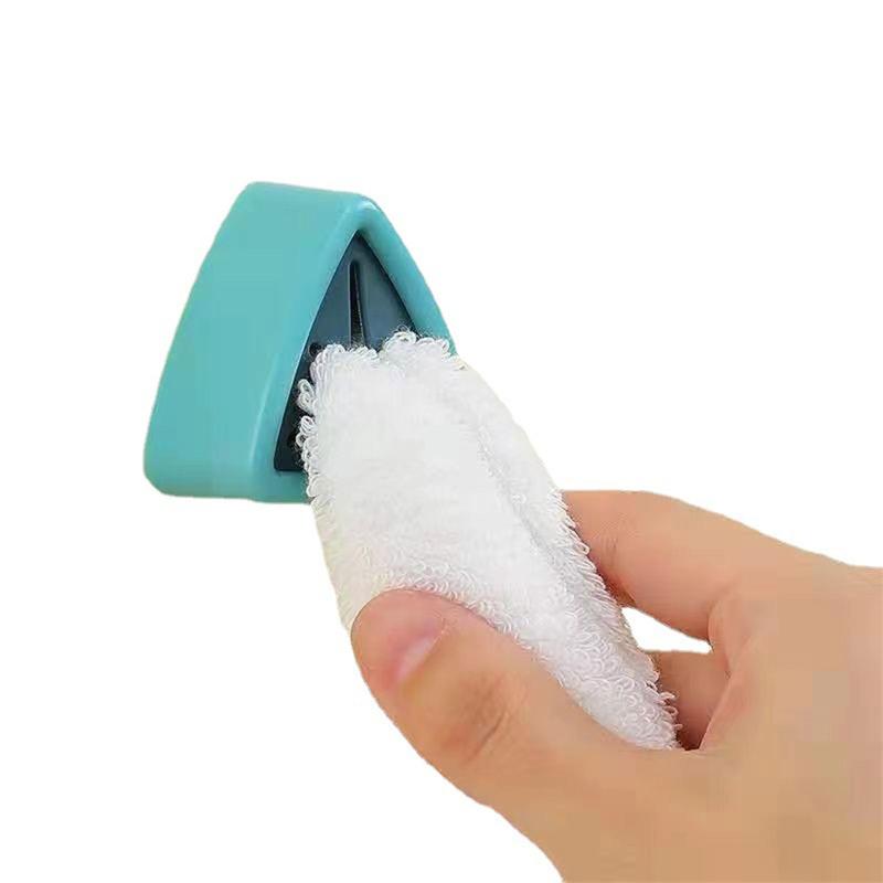 Punch-Free Towel Plug Holder Bathroom Storage Hanger Towels Storage Clip
