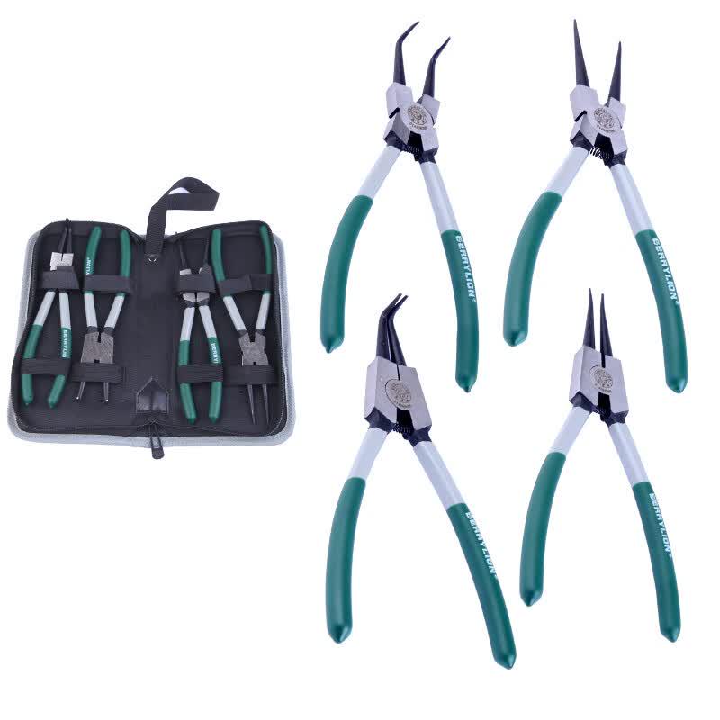 Berry Lion 4-Piece Japanese Snap Ring Plier Set