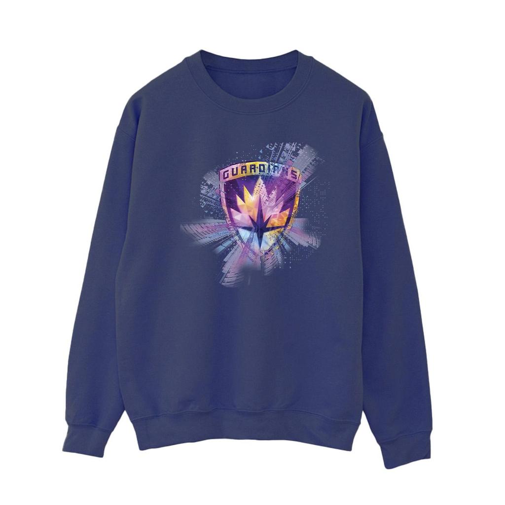 Marvel Womens/Ladies Guardians Of The Galaxy Abstract Star Lord Sweatshirt